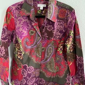 Coldwater Creek button down tailored shirt